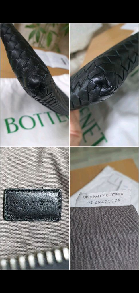 (미사용)보테가베네타 클러치백 라지 새상품급 정품(영수증O)구찌프라다루이비통디올고야드샤넬셀린느생로랑발렌시아가가방 이미지