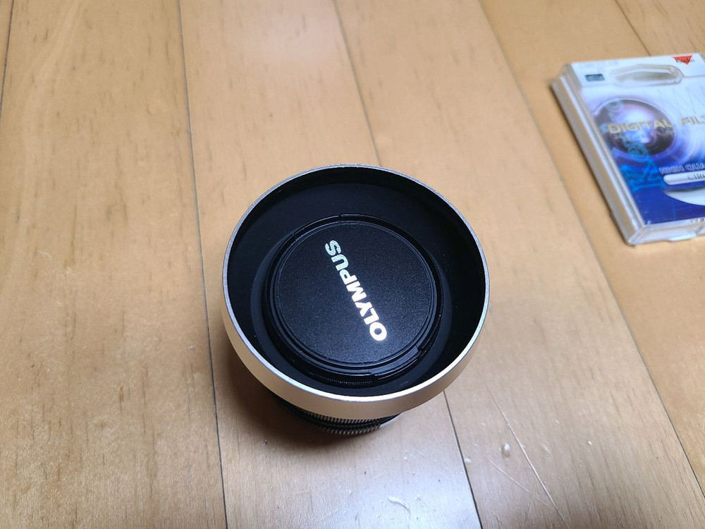 올림푸스 17mm f1.8 17.8 마포 렌즈 + 정품 후드 이미지