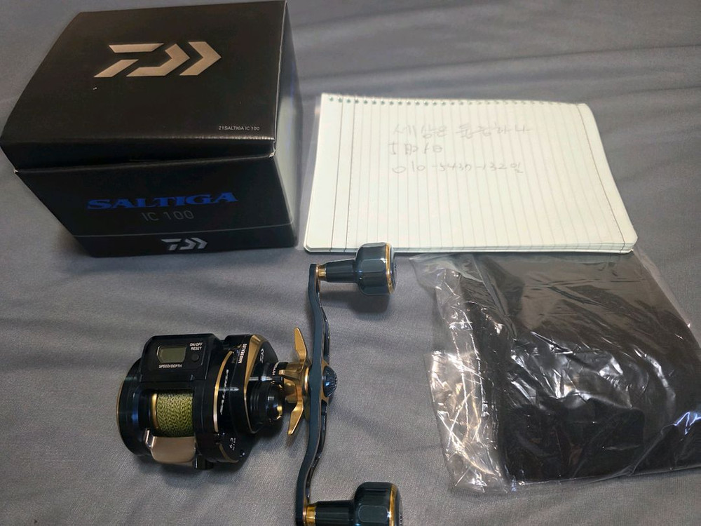 다이와 솔티가 IC 100 우핸 6.3대1 고맥서스핸들 이미지