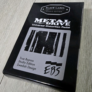 EBS MetalDrive SE 메탈드라이브 스튜디오 에디션(EBS-MT-SE) 이펙터(가격다운) 이미지