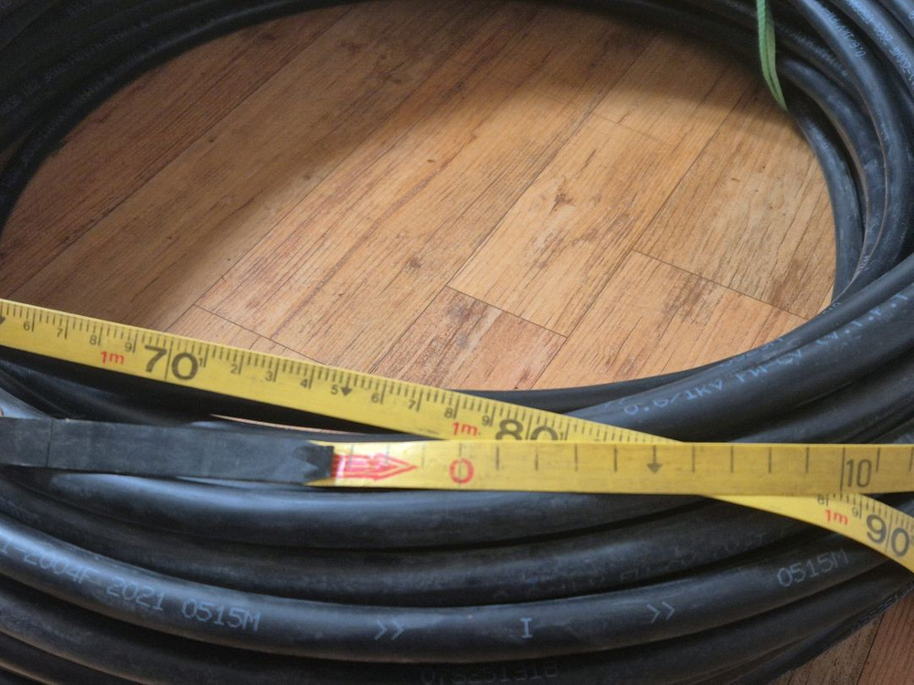 LS 전선 6sq 3c 약 90미터 이미지