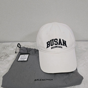 발렌시아가 부산 로고 볼캡 모자 L사이즈 판매 이미지