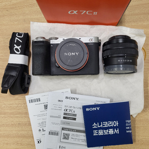 소니a7c2 번들셋28-60 상태좋은 바디렌즈판매합니다 이미지