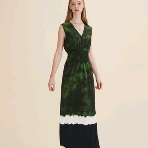 마쥬 실크블렌드 스모킹밴드 맥시롱원피스 1사이즈 이미지