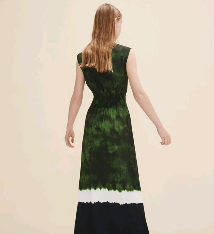 마쥬 실크블렌드 스모킹밴드 맥시롱원피스 1사이즈 이미지