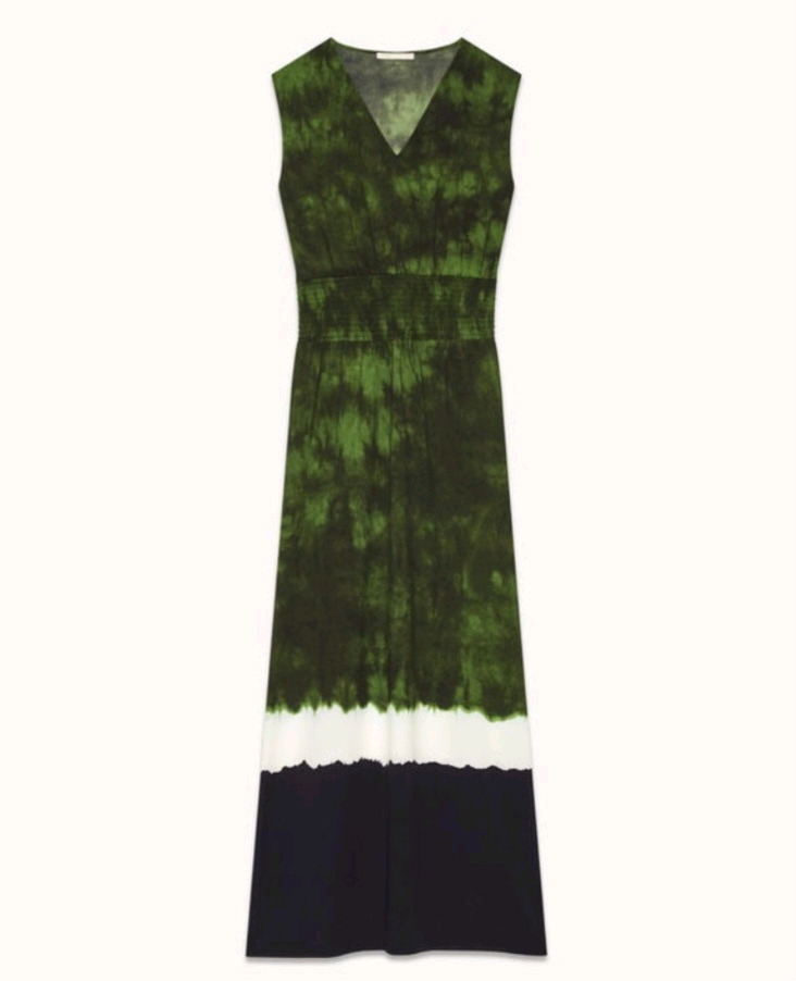 마쥬 실크블렌드 스모킹밴드 맥시롱원피스 1사이즈 이미지