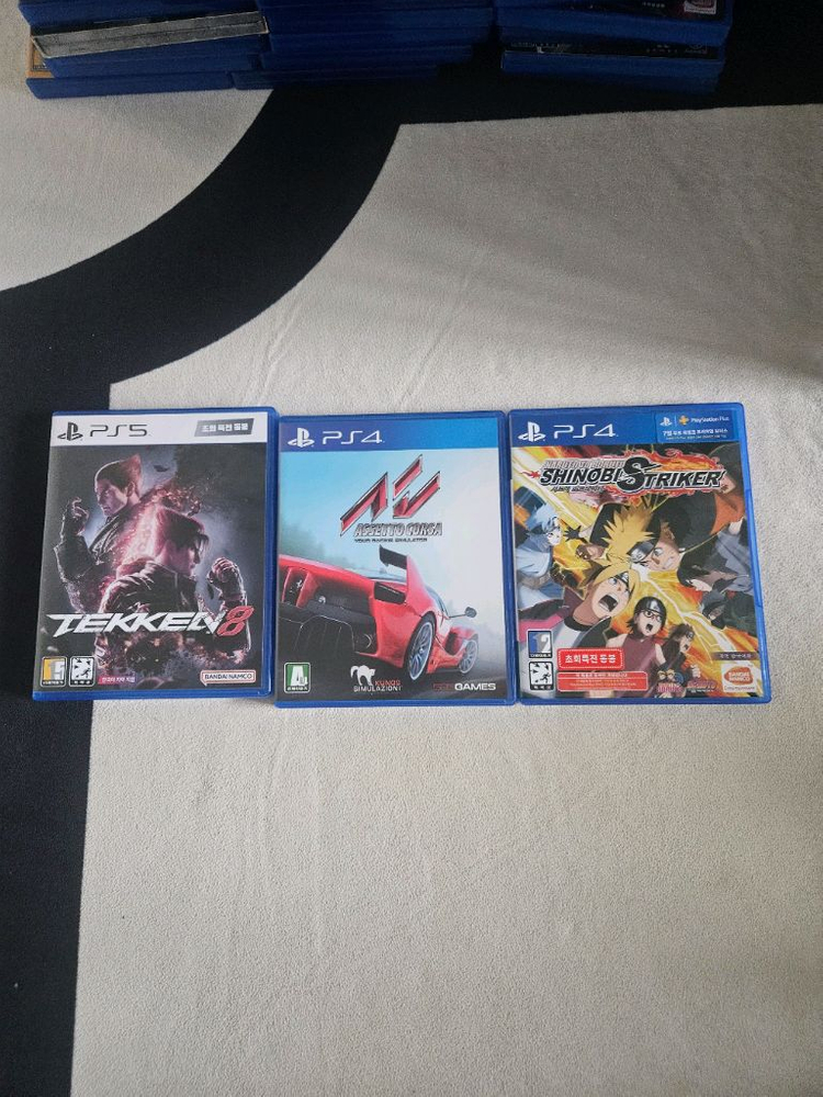 플레이스테이션4 게임 타이틀 모음 이미지