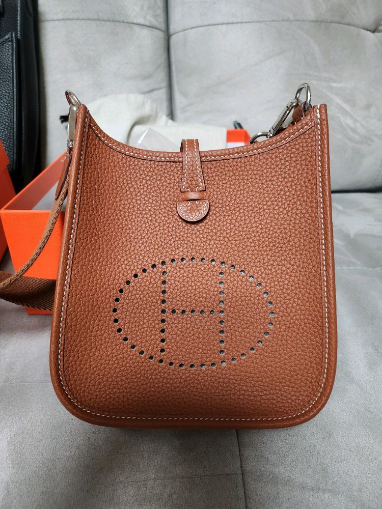 에르메스 에블린 미니 골드 이미지