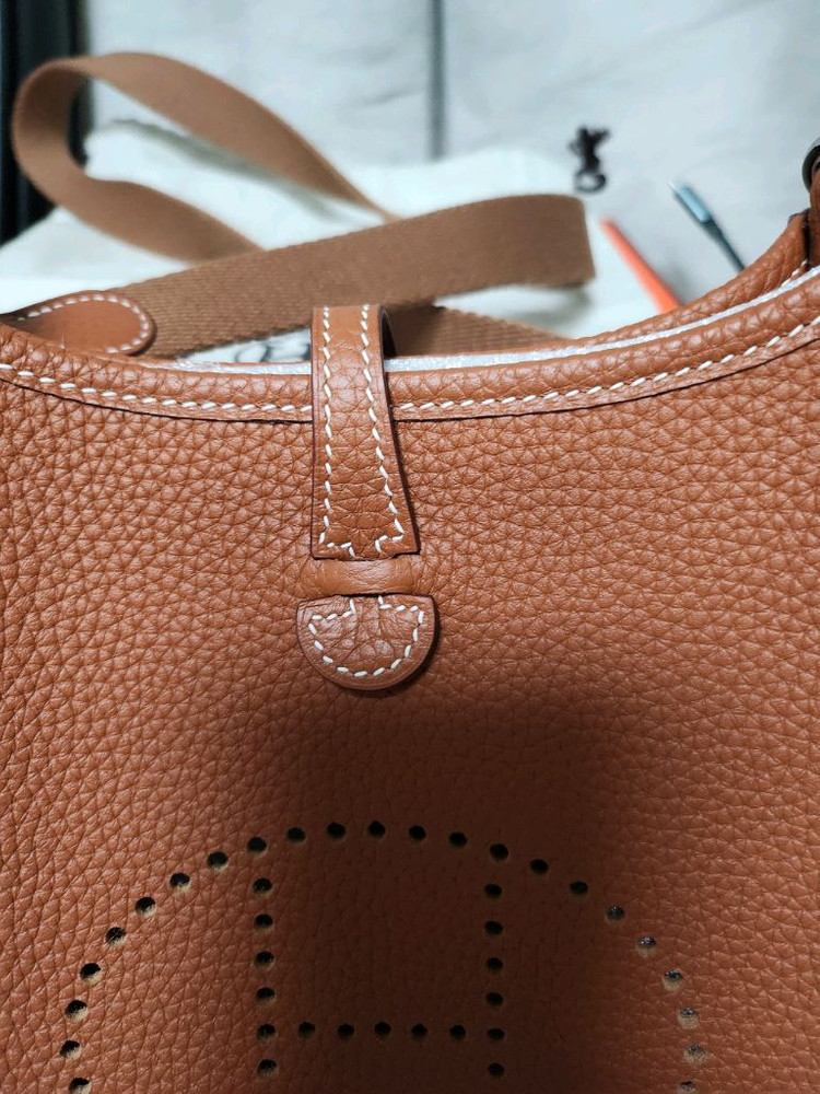 에르메스 에블린 미니 골드 이미지