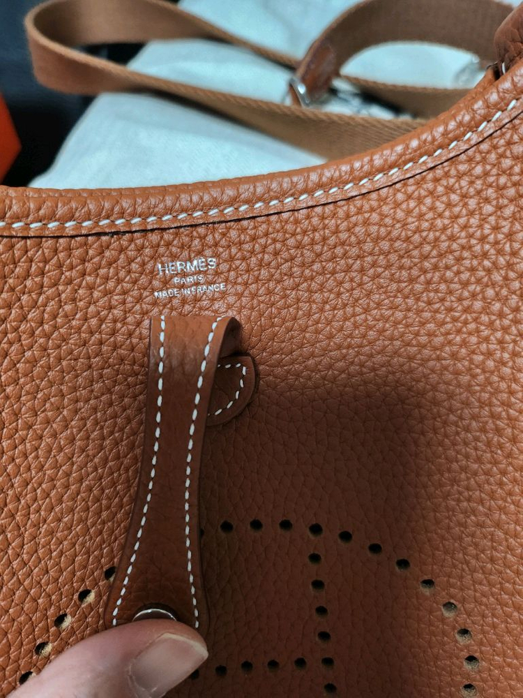 에르메스 에블린 미니 골드 이미지