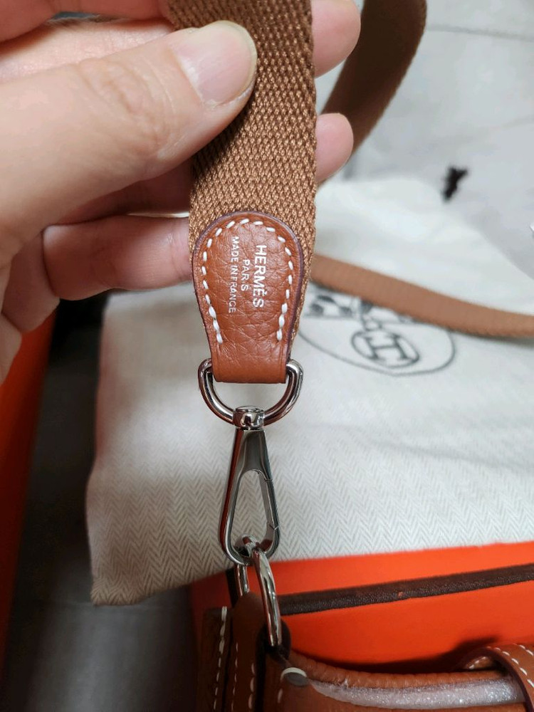 에르메스 에블린 미니 골드 이미지