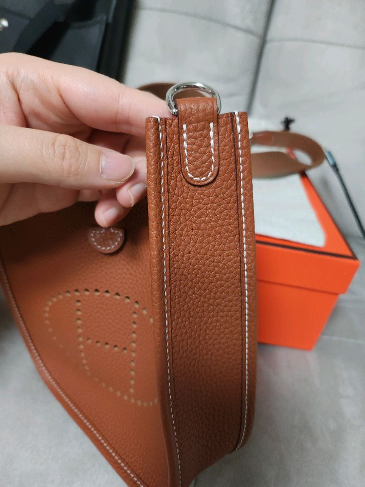 에르메스 에블린 미니 골드 이미지