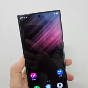 갤럭시s22울트라 256기가 버건디색상 이미지