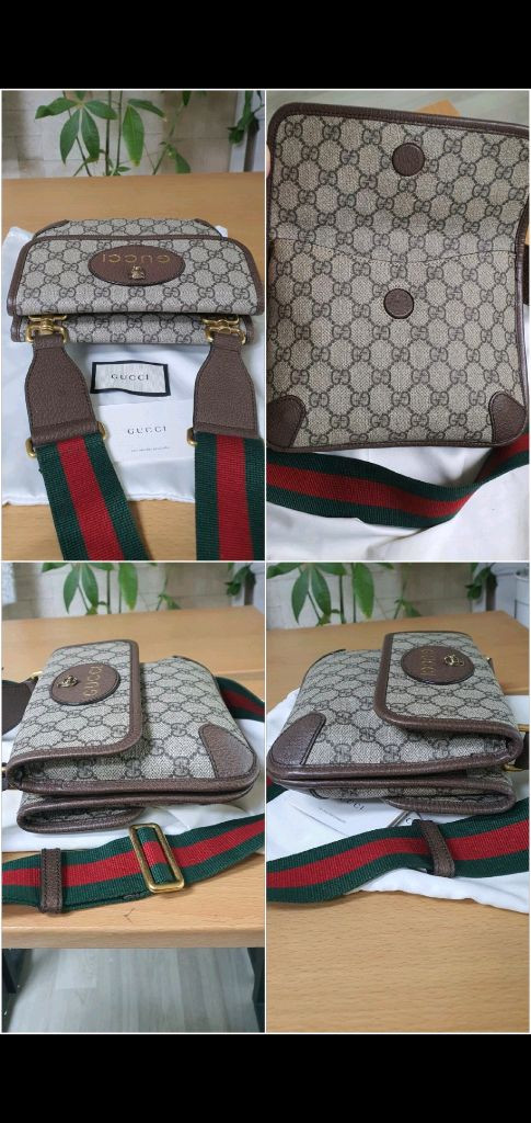 구찌 네오빈티지 메신저백/크로스백 정품S급(감정O)구찌프라다루이비통디올고야드샤넬셀린느보테가생로랑발렌시아가버버리가방 이미지