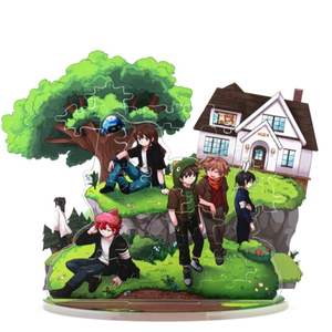 잠뜰 이웃좀 퍼즐 아크릴 스탠드 판매 이미지