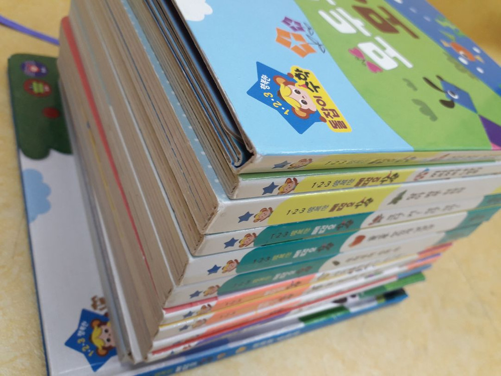 리틀천재 1.2.3 행복한 돌잡이 수학 총 13권 이미지