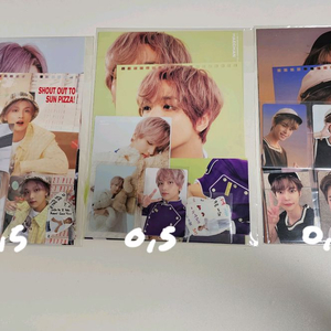 엔시티 해찬 도영 시그 분철 시즌그리팅 포카 특전 이미지