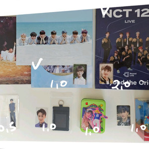 엔시티 마크 포카 엠디 굿즈 포토북 잡지 브로슈어 앨범 아크릴 스탠드 이미지