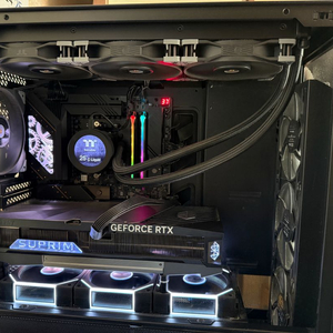 9950x3d 64GB 슈프림 5090 이미지