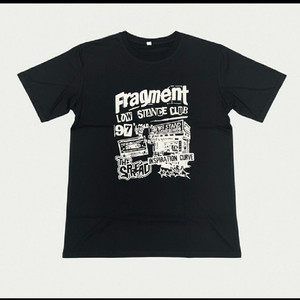 Fragment 그래픽 반팔 여성 티셔츠 블랙 (새상품) 이미지