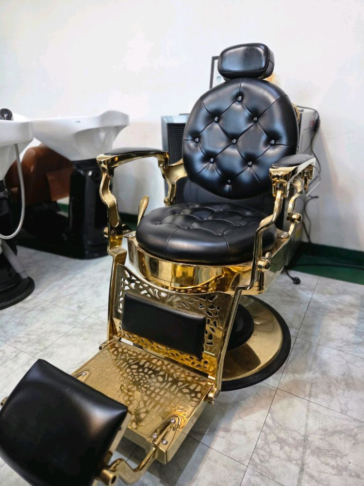 중고 이발의자 바버체어 이미지