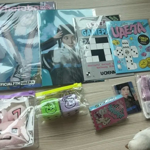 유애나 7기 아이유 공식 팬클럽 키트 IU 굿즈 포카 양도 판매 방석 이미지