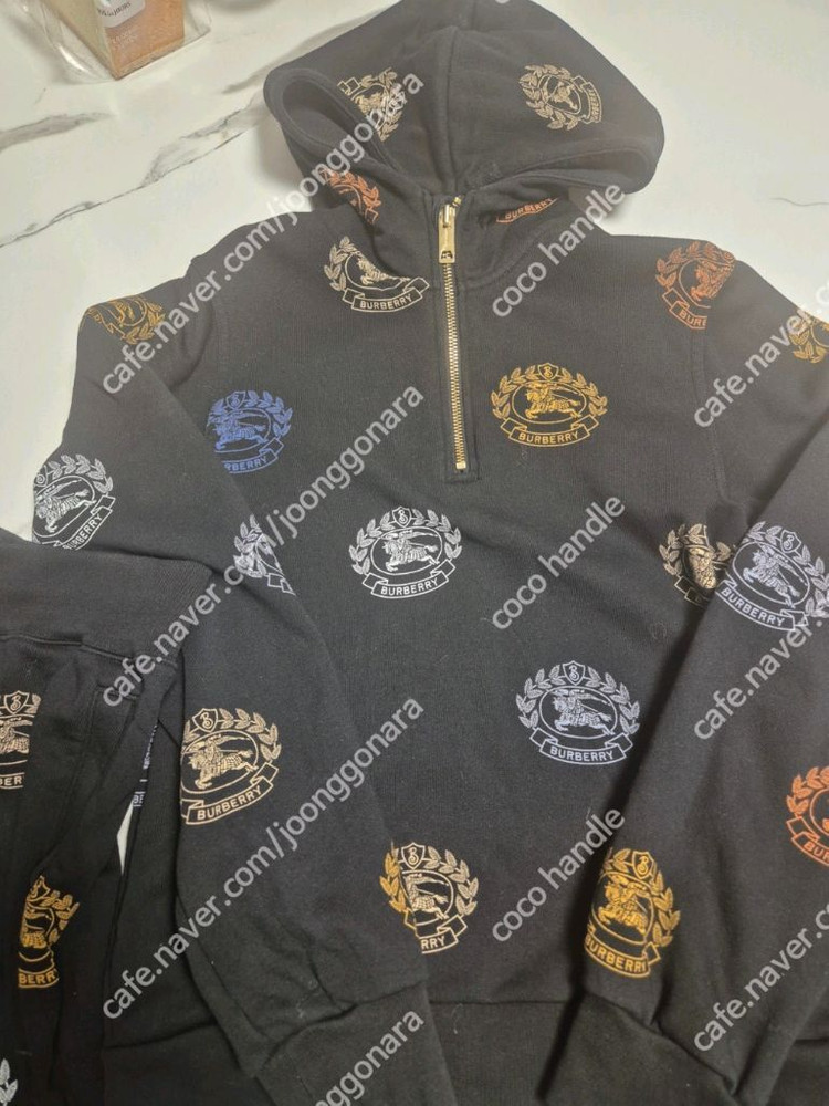 버버리키즈 상하 세트 이미지