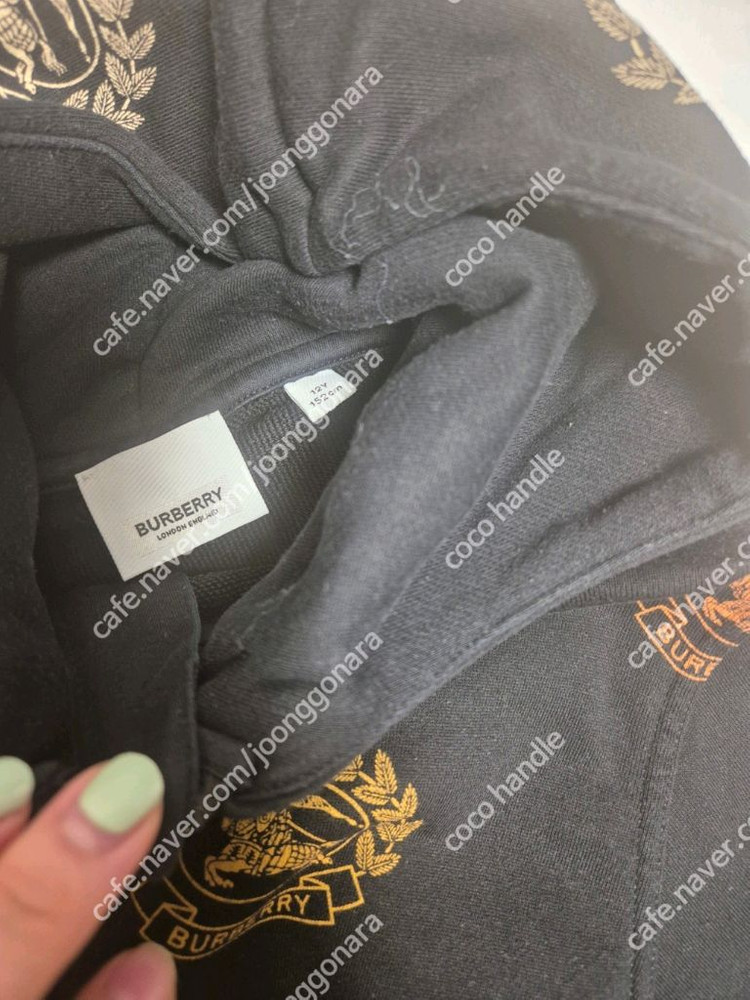 버버리키즈 상하 세트 이미지