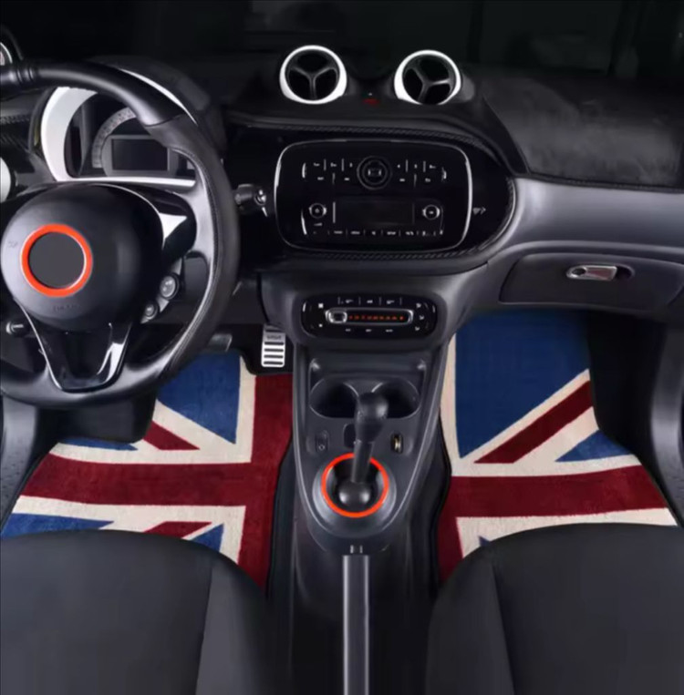 스마트 453 포투 유니언잭 발매트 이미지