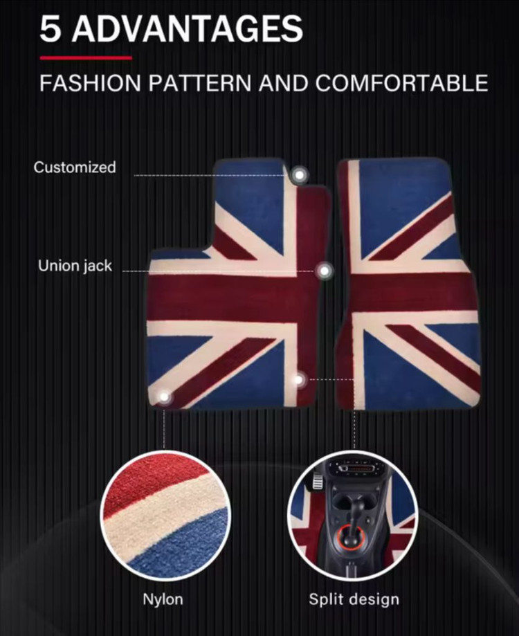 스마트 453 포투 유니언잭 발매트 이미지