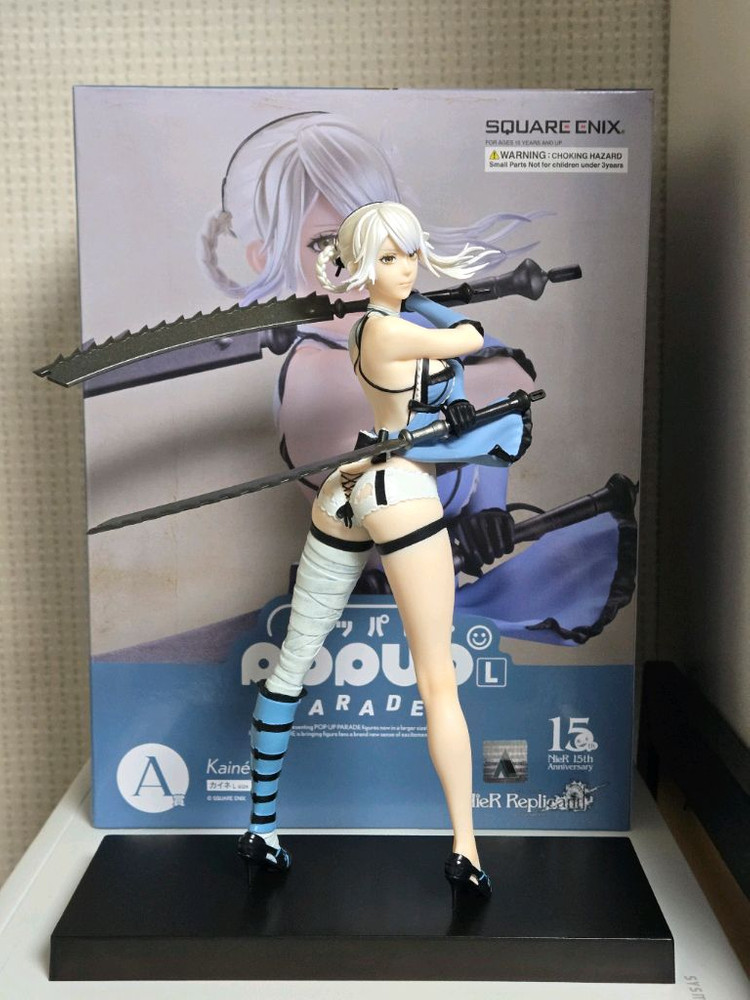 단순개봉) 니어오토마타 15주년 a상 팝업 카이네 피규어 니어레플리칸트 이미지