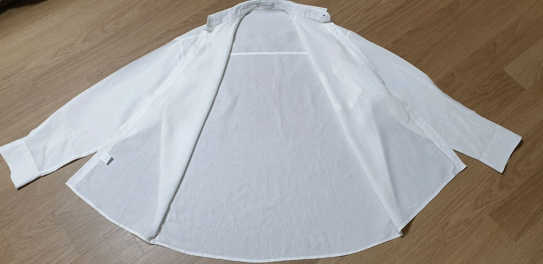 W&P HOUSE 남성 린넨셔츠 F 화이트 이미지