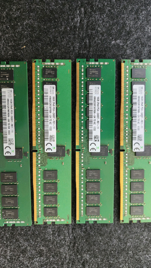 DDR4 하이닉스 램16GB 서버 ecc reg 이미지