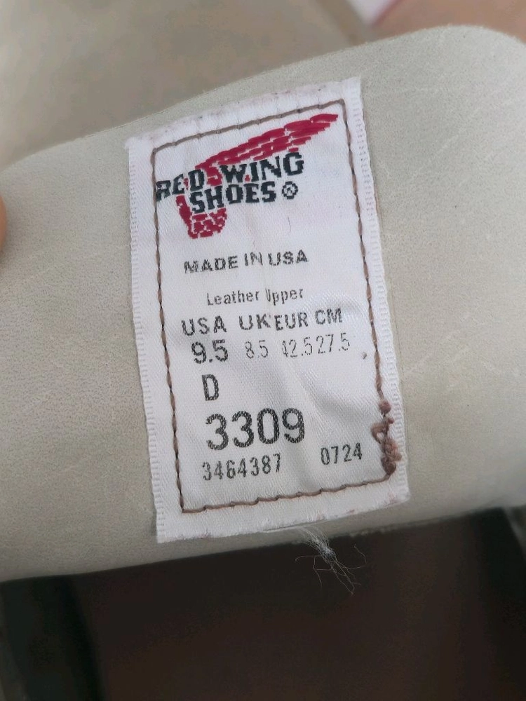 레드윙 3309 91/2 이미지