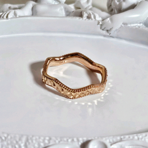 14k 웨이브반지 이미지