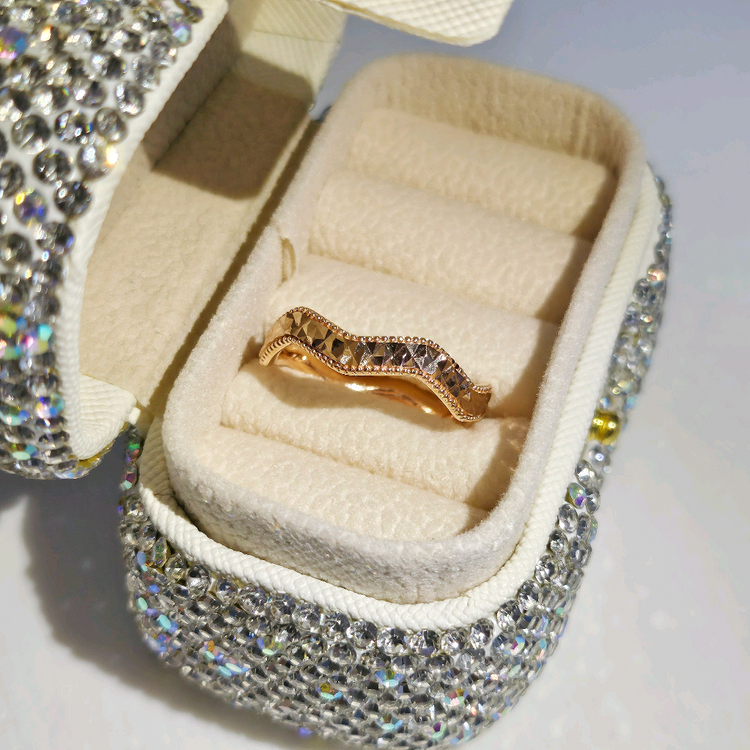 14k 웨이브반지 이미지