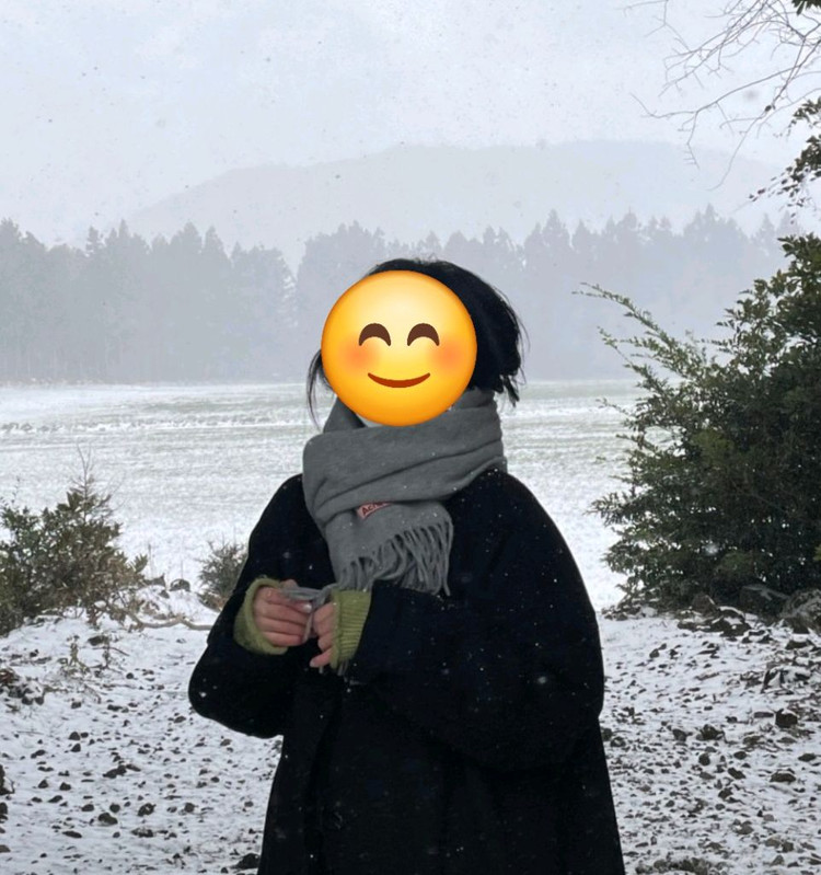 아크네 스튜디오캐나다 뉴 오버사이즈 울 머플러 목도리 그레이멜란지 이미지