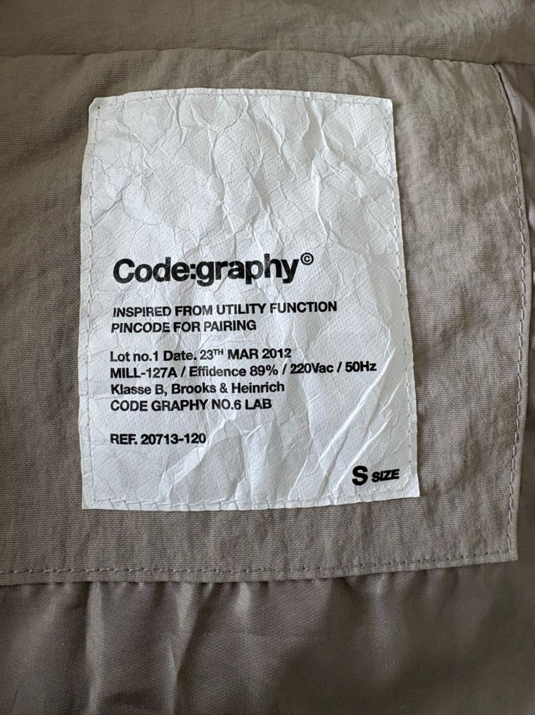 Code:graphy 코드그라피 바람막이(남녀공용) 이미지