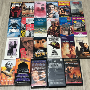 고전영화 VHS 미국판 비디오테이프 이미지