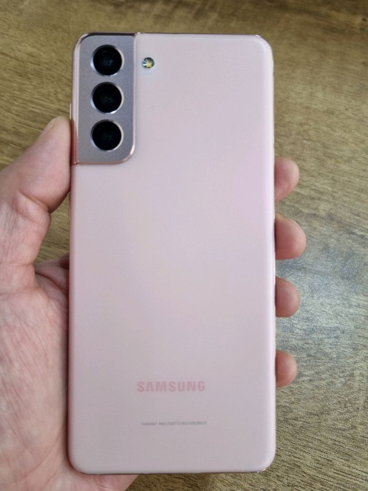 갤럭시S21 핑크 256GB LG공기계 중고폰 최저가 당일발송 이미지