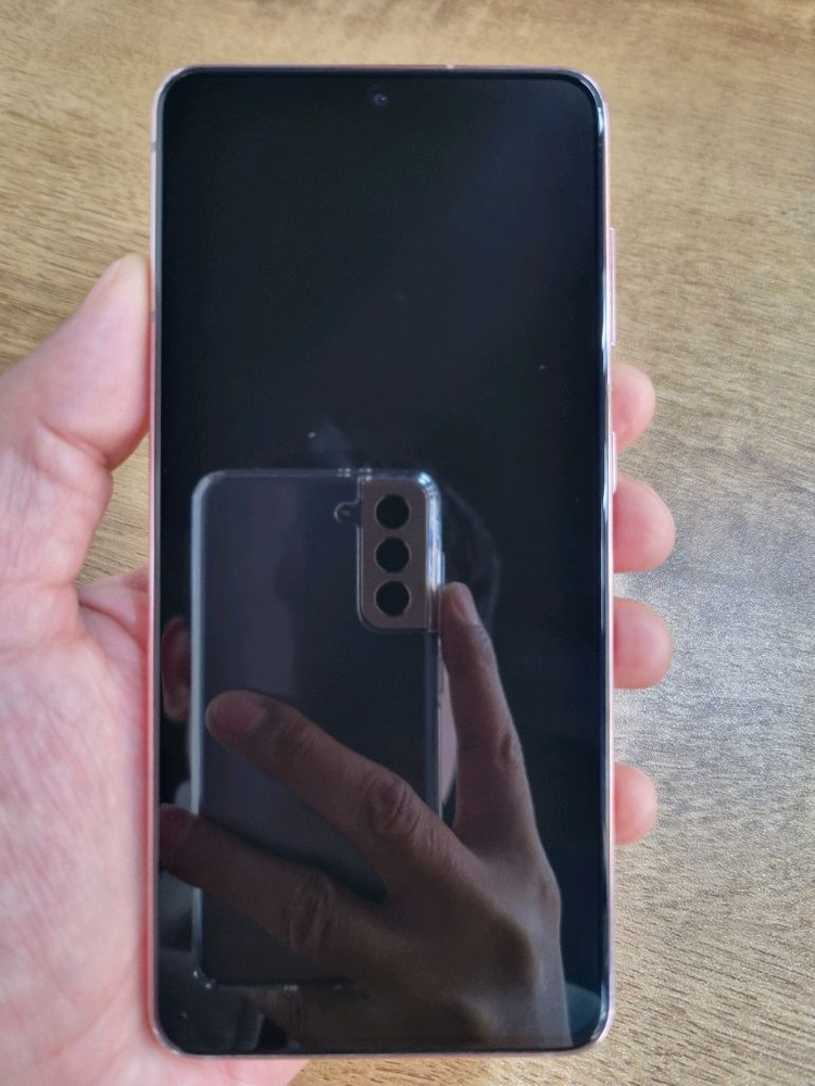 갤럭시S21 핑크 256GB LG공기계 중고폰 최저가 당일발송 이미지