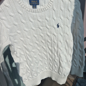 폴로 보이즈 니트 화이트 7 이미지