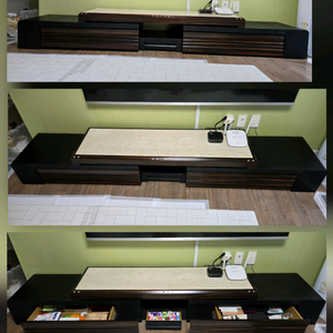 대리석 거실장 이미지