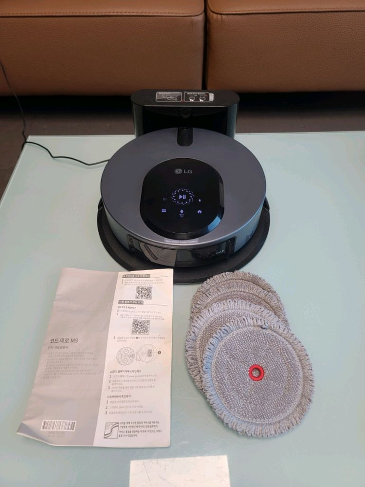 LG 코드제로 M9 물걸레 로봇청소기 M9710(A급,2022년5월산) 이미지