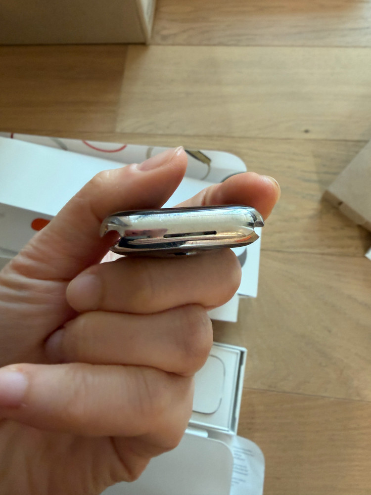 스마트워치 울트라 실버 256GB 애플워치 7 셀룰러 에르메스 정품 시계줄 이미지