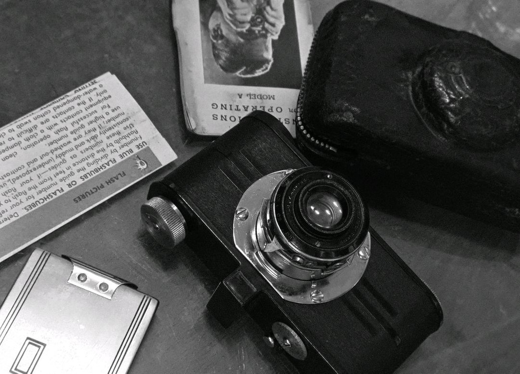 빈티지 필름 카메라 Argus Model A 35mm Camera 이미지