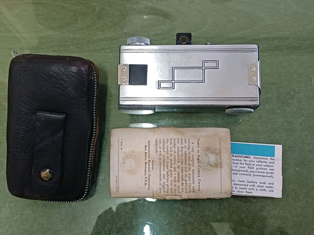 빈티지 필름 카메라 Argus Model A 35mm Camera 이미지