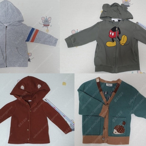 남아 여아 아우터 무스탕 가디건 바람막이 롱패딩 이미지