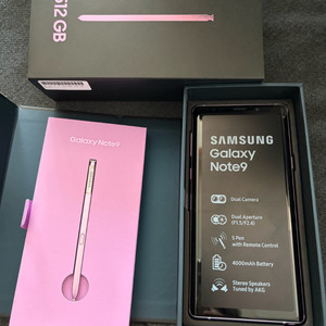 갤럭시노트9 512G 미개통소장제품 이미지