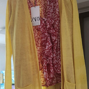 자라 블라우스 (새제품)과 가디건 2벌값. ~에눌.최저가 이미지